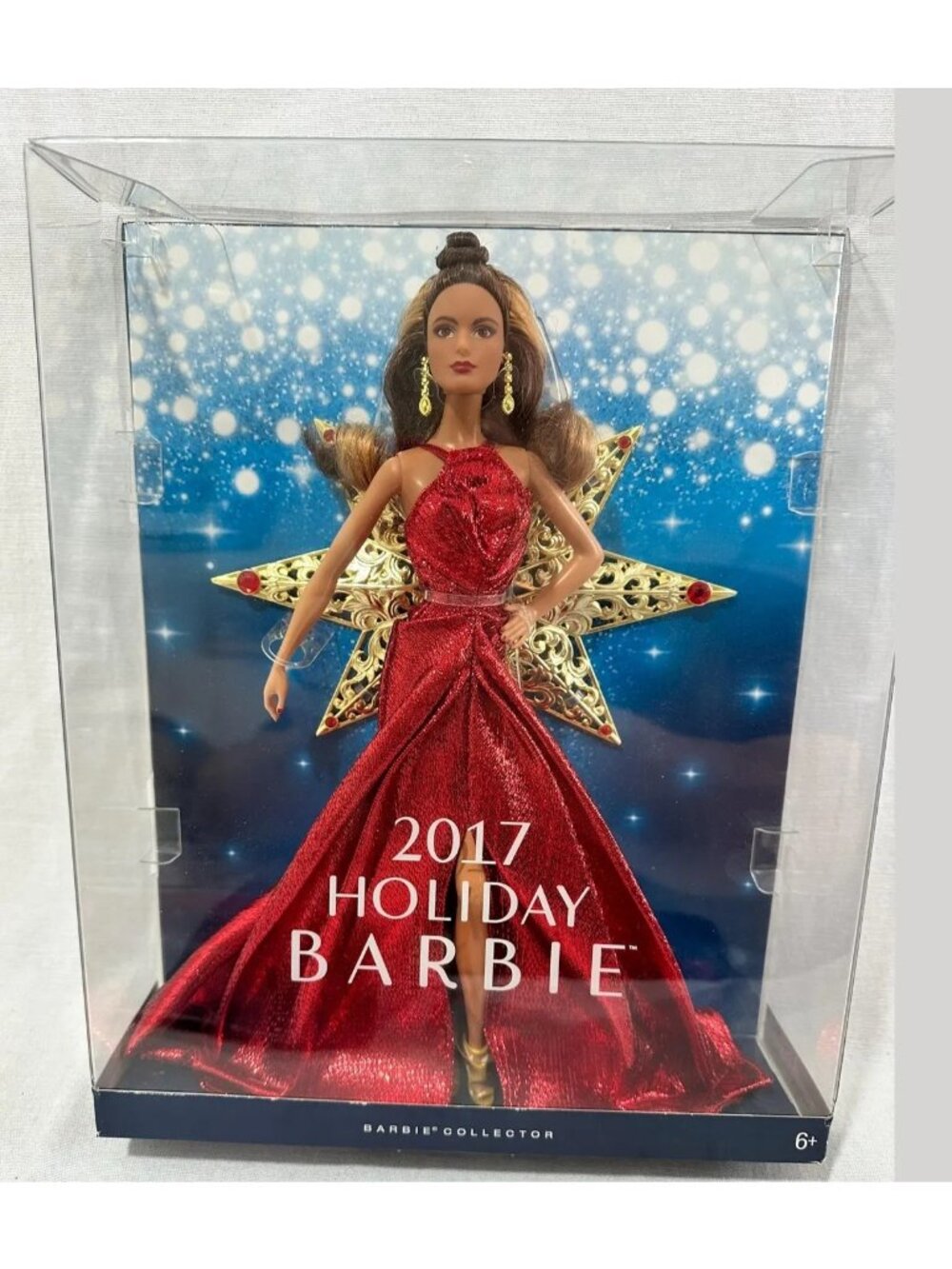 2017 Holiday Barbie Hispanic/Latina Teresa Doll - DYX41 - Collector NRFB